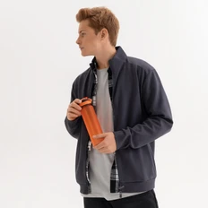 Толстовка на молнии мужская Astin, антрацит фото