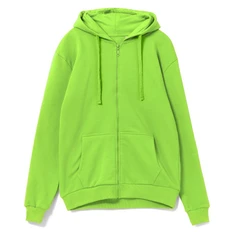 Толстовка на молнии с капюшоном Molti Siverga 2.0 Heavy, салатовая фото