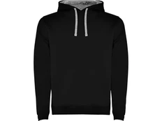 Толстовка с капюшоном детская Roly Urban, черная фото