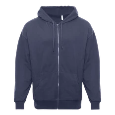 Толстовка с капюшоном футер без начеса Stan Oversize Zip, 240 гр/м2, темно-серая фото