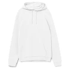 Толстовка с капюшоном унисекс B&C Hoodie, белая фото