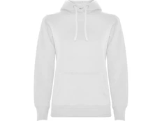 Толстовка с капюшоном женская Roly Urban, белая фото