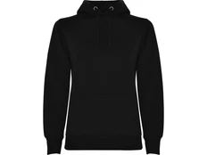 Толстовка с капюшоном женская Roly Urban, черная фото