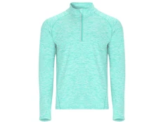 Толстовка с воротом на молнии мужская Melbourne, голубая фото