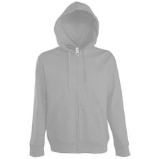 Толстовка мужская Sol's Seven Men, серая фото