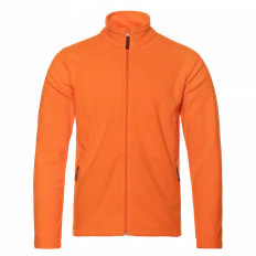 Толстовка унисекс на молнии микрофлис Stancolor 21R, 200 гр/м2, оранжевая фото