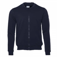 Толстовка унисекс на молнии Stan 65N, 245 гр/м2, темно-синяя фото