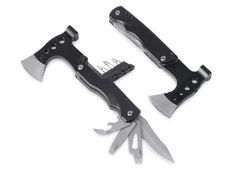 Топор-мультитул Roq Stalk 7 в 1, черный / хром фото