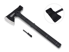 Топор с огнивом Roq Lumber 4 в 1, черный фото