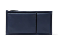 Тревел портмоне Flat, синее фото