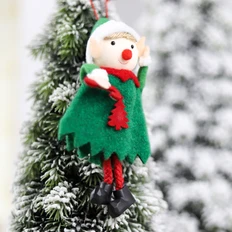 Украшение новогоднее «Эльф», зеленое фото