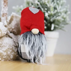 Украшение новогоднее «Рождественские гномы Кросси», красное фото