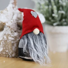 Украшение новогоднее «Рождественские гномы Мавли», красное фото