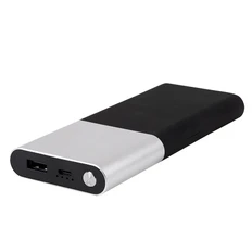 Зарядное устройство Black Gun, 10000 mAh, черное/серое фото