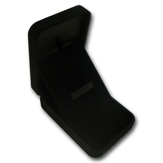 Упаковка подарочная для флешки Бархатная коробочка, черная фото