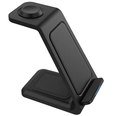 Устройство беспроводное мультизарядное Standy, 15W, черное фото