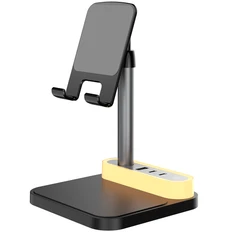 Устройство беспроводное мультизарядное Stave, 15W, черное фото