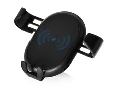Устройство зарядное автомобильное беспроводное Evolt Mobi, черное фото