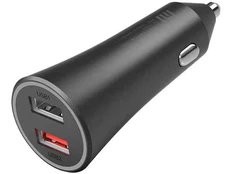 Устройство зарядное автомобильное Xiaomi Mi 37W Dual-Port Car Charger, черное фото