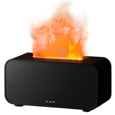 Увлажнитель-ароматизатор светодиодный USB Lumor RGB, черный фото