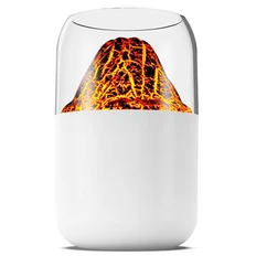 Увлажнитель-ароматизатор светодиодный Volcano 2.0, белый фото