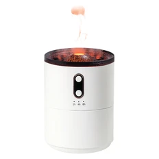 Увлажнитель USB светодиодный Volcano, белый фото