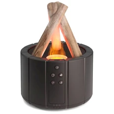 Увлажнитель-ароматизатор светодиодный Bonfire, чёрный фото