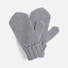 Варежки Teplo Nordkyn, светло-серые фото