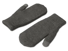 Варежки акриловые US Basic Dunant, серые фото