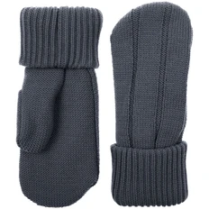 Варежки Teplo Knit Beat, темно-серые фото