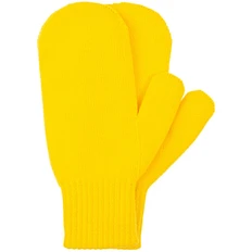 Варежки Teplo Life Explorer, желтые фото