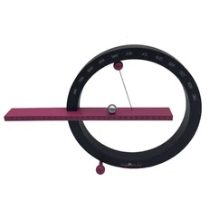 Вечный календарь «Равновесие», белый / черный фото