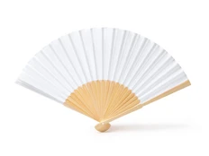 Веер Lida, белый фото