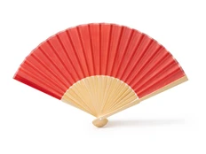Веер Lida, красный фото