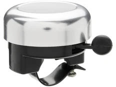 Велосипедный звонок Tringtring, серебристый фото