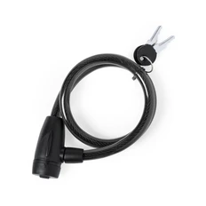 Велозамок с ключом Triyo, черный фото