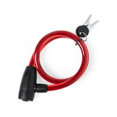 Велозамок с ключом Triyo, красный фото