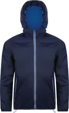 Ветровка SKATE, темно-синяя с ярко-синим фото