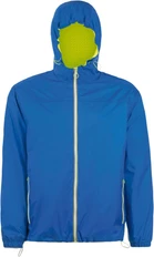 Ветровка SKATE, ярко-синяя с неоново-желтым фото