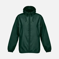 Ветровка унисекс Sol's Shield, 190T, темно-зеленая фото