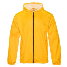 Ветровка унисекс Stan, желтая фото