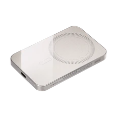 Внешний аккумулятор Artex PD 5000 mAh с функцией беспроводной зарядки 15W, бежевый фото