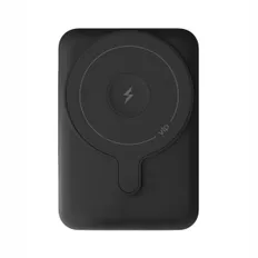Внешний аккумулятор беспроводной магнитный VLP Dual Magsafe PowerBank, 5000 mAh, черный фото