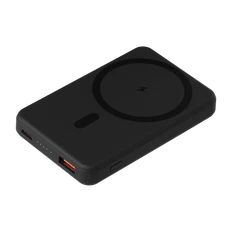 Внешний аккумулятор Largo PD 5000 mAh с функцией беспроводной зарядки 15W, черный фото