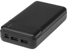 Внешний аккумулятор Loop, 20000 mAh, черный фото