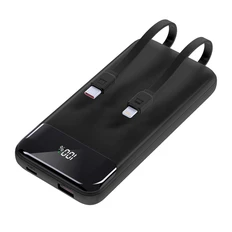 Внешний аккумулятор с быстрой зарядкой Nero, 10000 mAh, черный фото