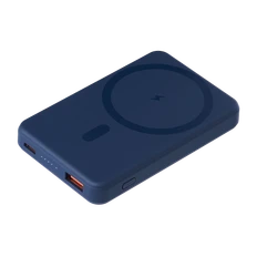 Внешний аккумулятор с функцией беспроводной зарядки Largo PD 5000 mAh, синий фото