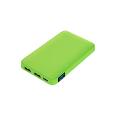 Внешний аккумулятор с подсветкой Ancor, 5000 mAh, салатовый фото