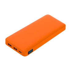 Внешний аккумулятор с подсветкой Ancor Plus 10000 mAh, оранжевый фото