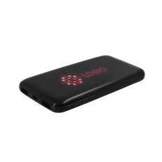Внешний аккумулятор с подсветкой Bplanner Power 4 ST, 8000 mAh, черный / красный фото